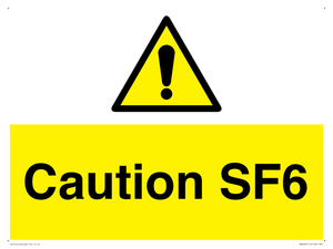 Caution SF6